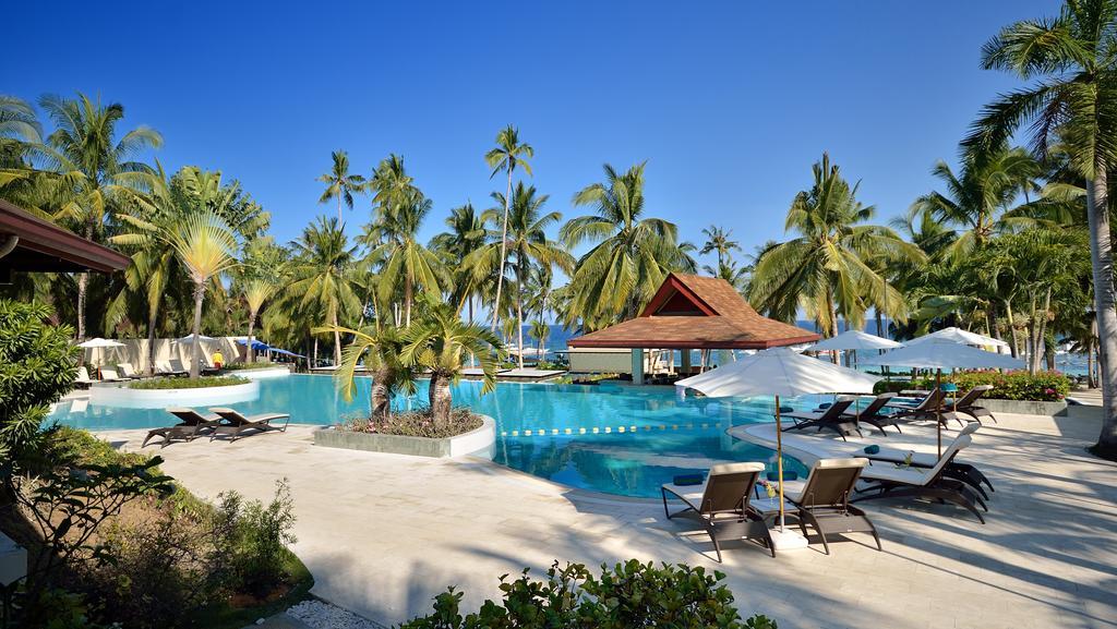 Henann Resort Alona Beach Panglao Εξωτερικό φωτογραφία The swimming pool at the resort